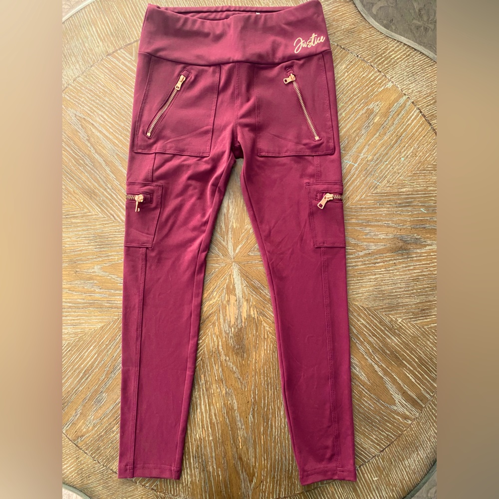 Justice sport legging girls size 8